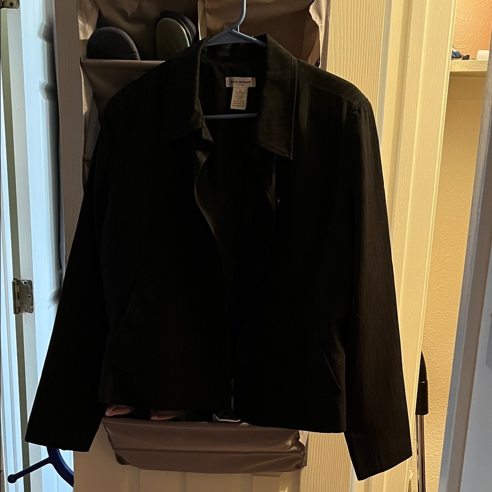 Isaac Mizrahi Black Blazer